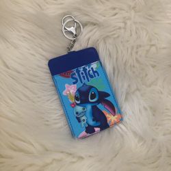 Stitch Card Holder With Key Ring