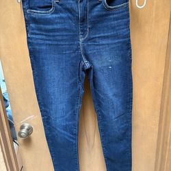 American Eagle Super High Rise Jeggings Size 4R NWT