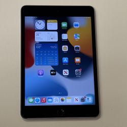 Apple iPad Mini 4 4th Gen 128GB 7.9” Space Gray Tablet