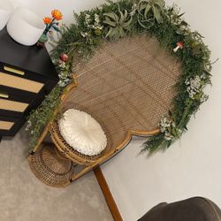 Peacock Rattan Chair