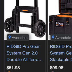 Ridgid tool box wheels