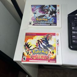 CIB Pokémon Omega Ruby and Ultra Moon