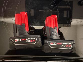 M12 3.0 batteries