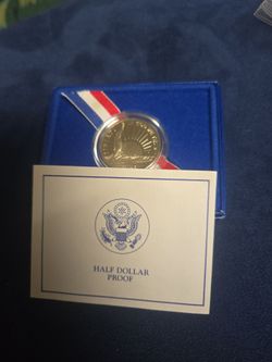1986 liberty half dollar proof