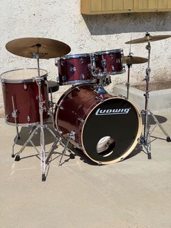 Ludwig Element Drum set with Sabian Cymbal Pack