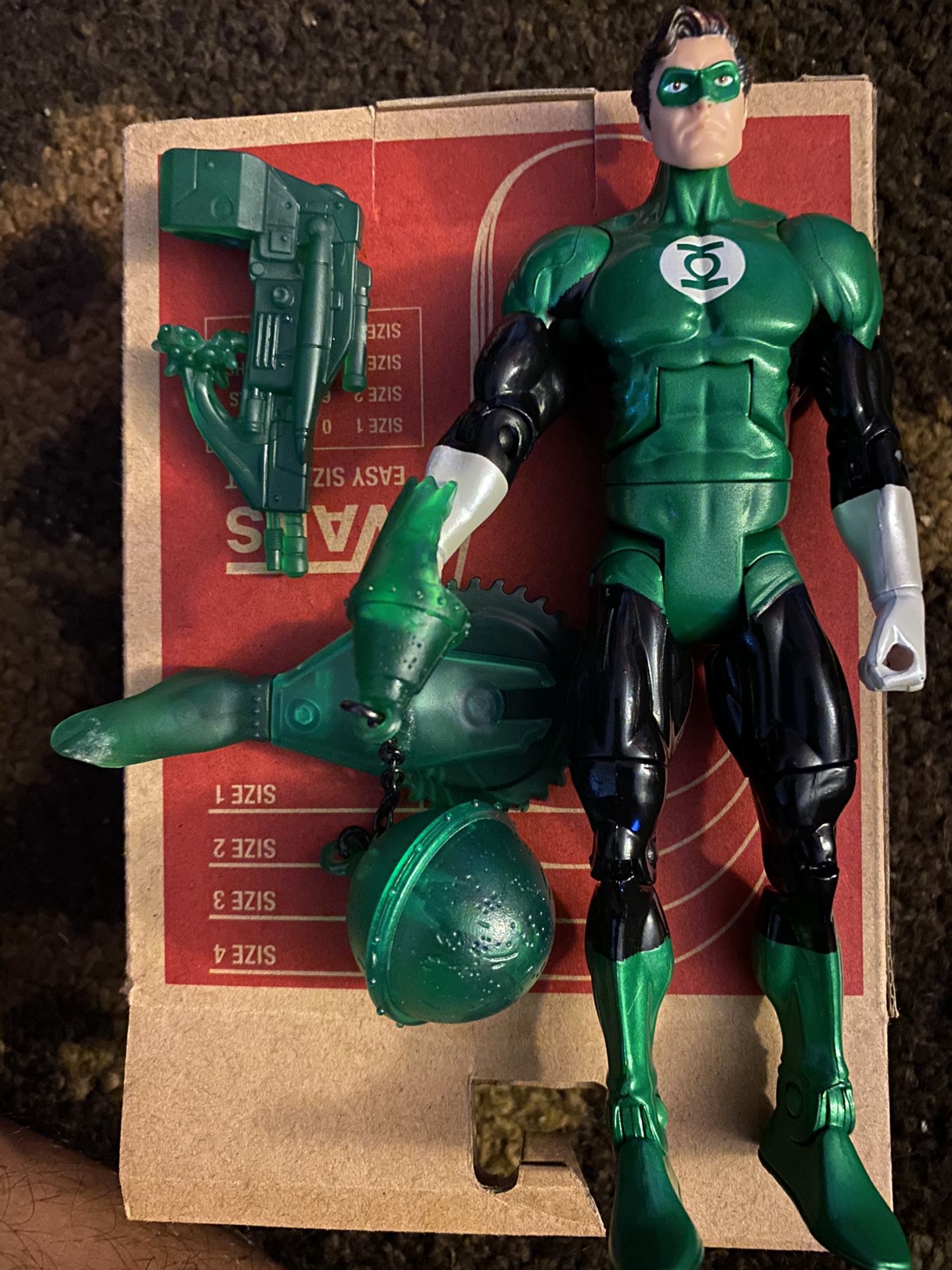 Green lantern action figure dc universe