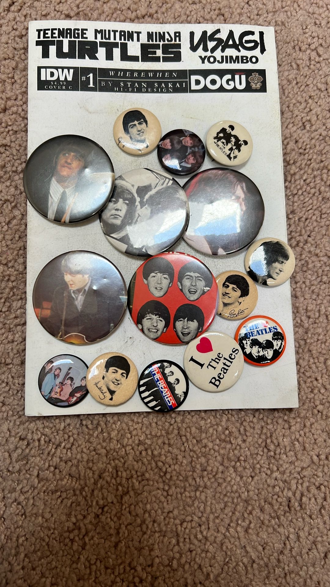 The Beatles Pins