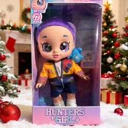 K-Pop Demon Hunter Doll With Music and Light 5D Eyes-Rumi