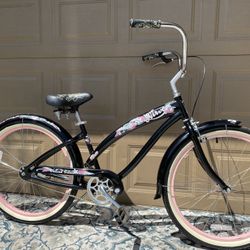 Nirve Island Flower Beach Cruiser 