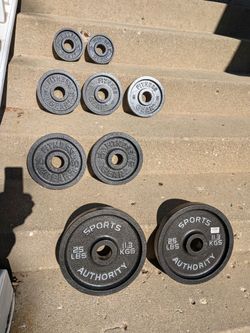 Mixed Lot Olympic Style Weights