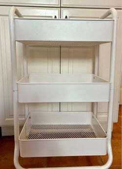 rolling cart, dorm furniture & decor