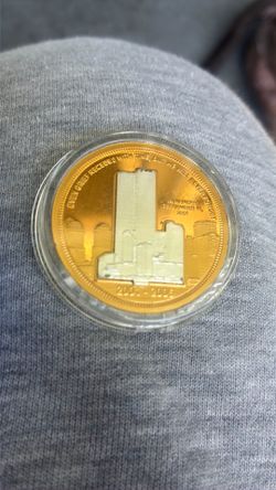5th Anniversary World Trade Center memorial token