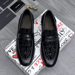 Dolce Gabbana Men’s Leather Shoes With Box 2026 New