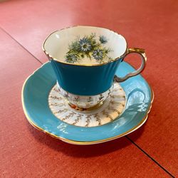 Royal Adderly Teacup and Saucer - Bone China