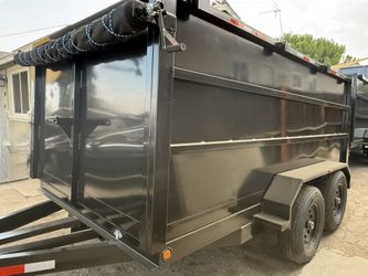 New 8x4x12 Hydraulic Dump Trailer 🔥