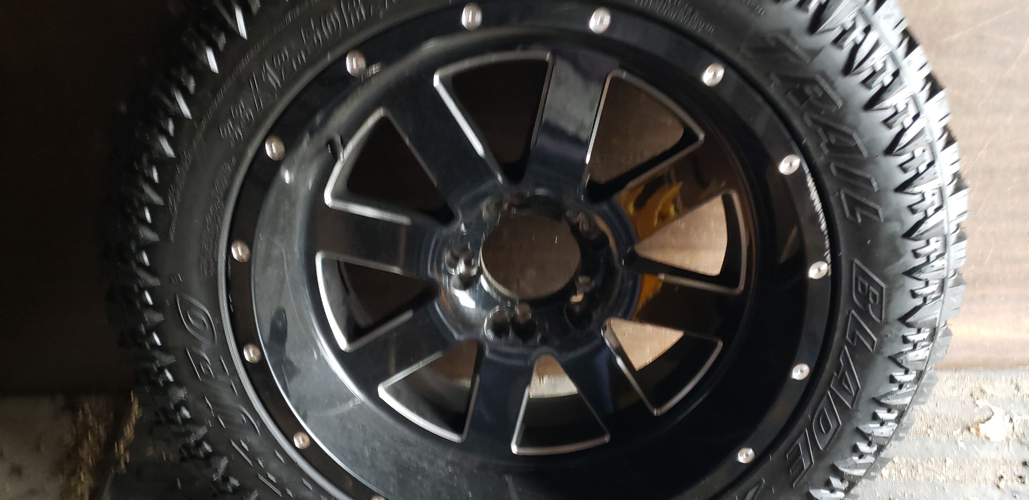 20 inch Toyota rims and tires