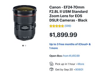 Canon 24-70mm lens
