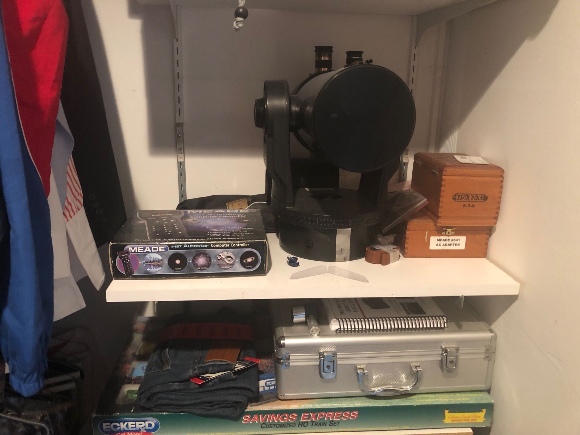 Meade Instruments ETX 125 telescope with Autostar 497 computer controller and many extras