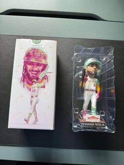 Fernando Tatis Jr Bobblehead Serve Pro Sport Collection Baseball Bobblehead New In Box