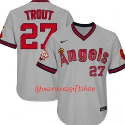 Men's Mike Trout Angels Jerseys 