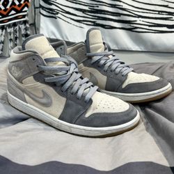 jordan 1 mid se coconut milk particle grey