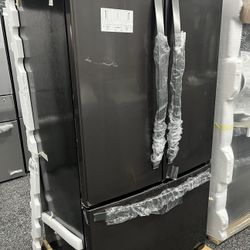 Whirlpool Black Stainless French Door Refrigerator 