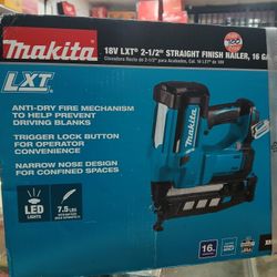 Makita New 16ga Finish Nailer 