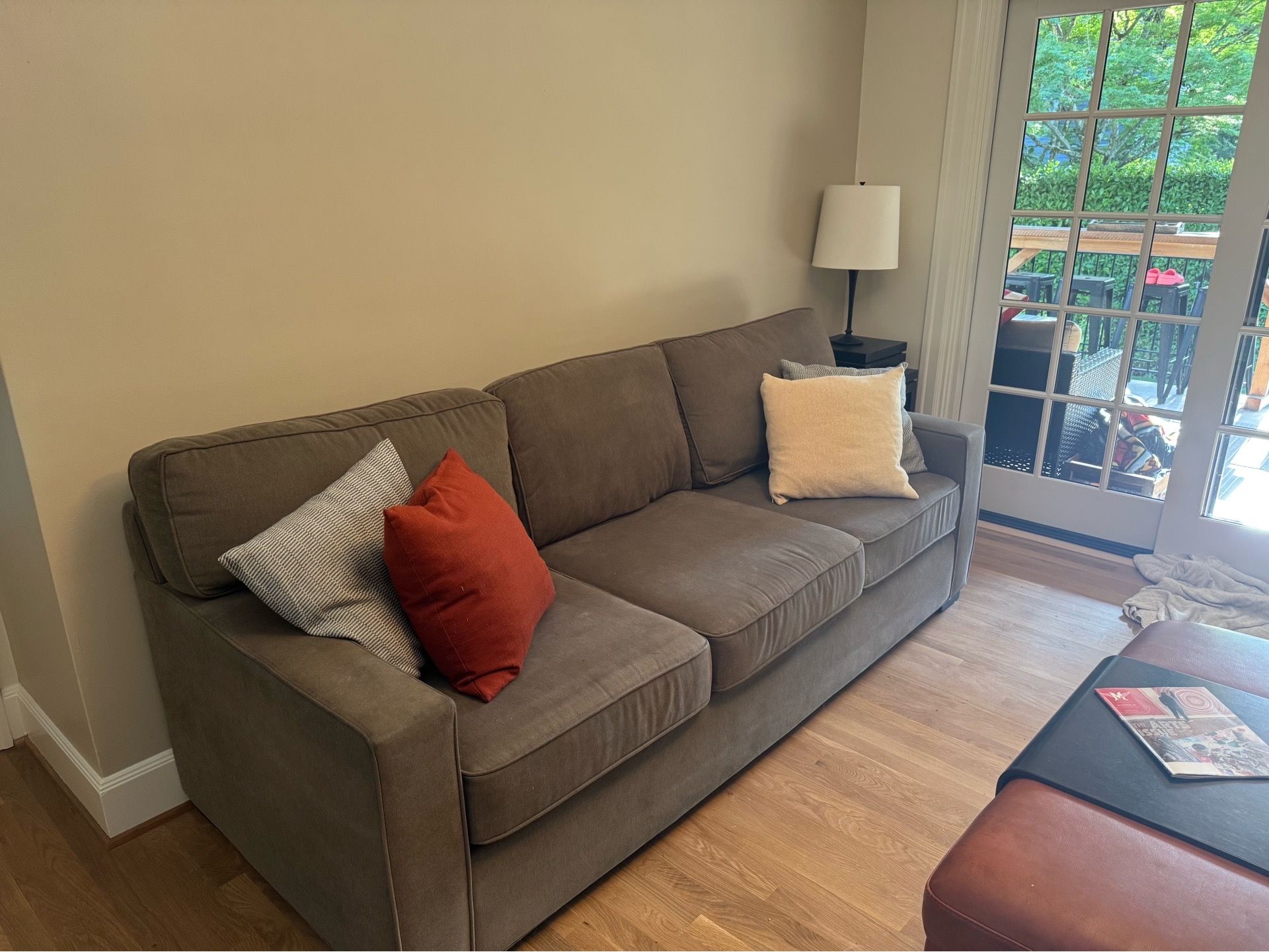 Dania grey couch