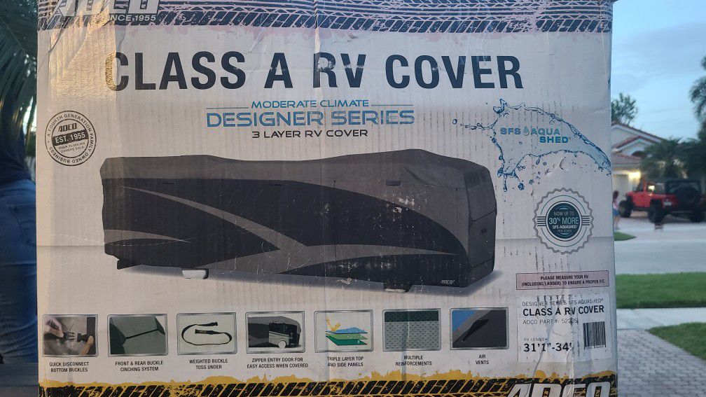 Rv Cover 31' To 34' lenght never Used
