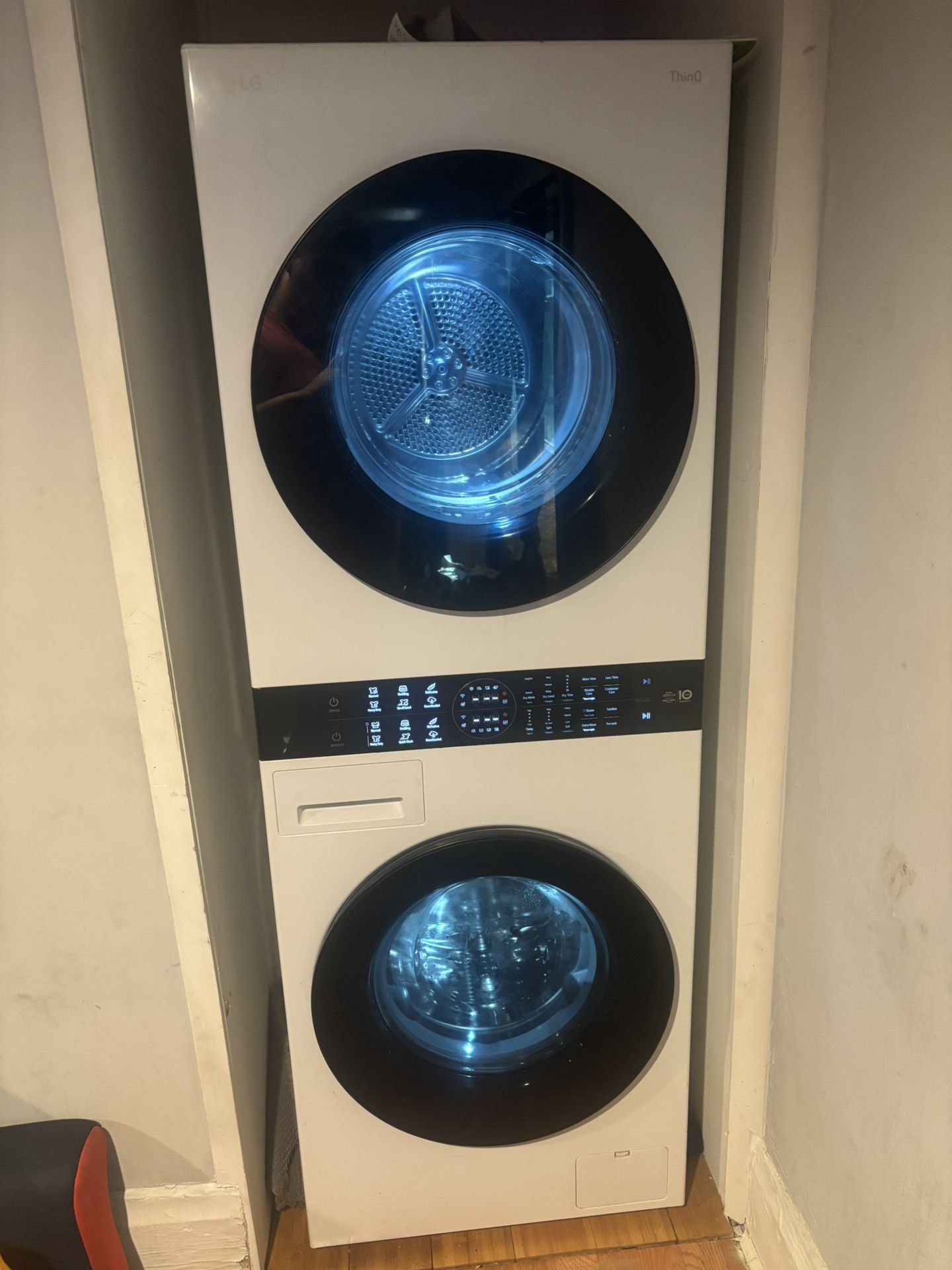 LG Stacked Washer & Dryer
