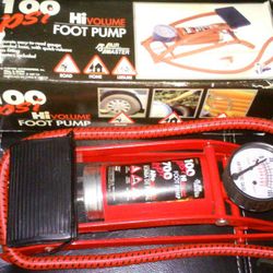 100 Psi Hi Volume Air Foot Pump