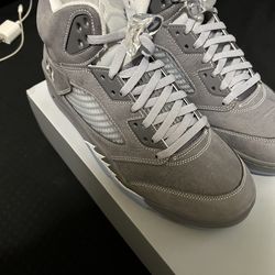Jordan 5 wolf grey