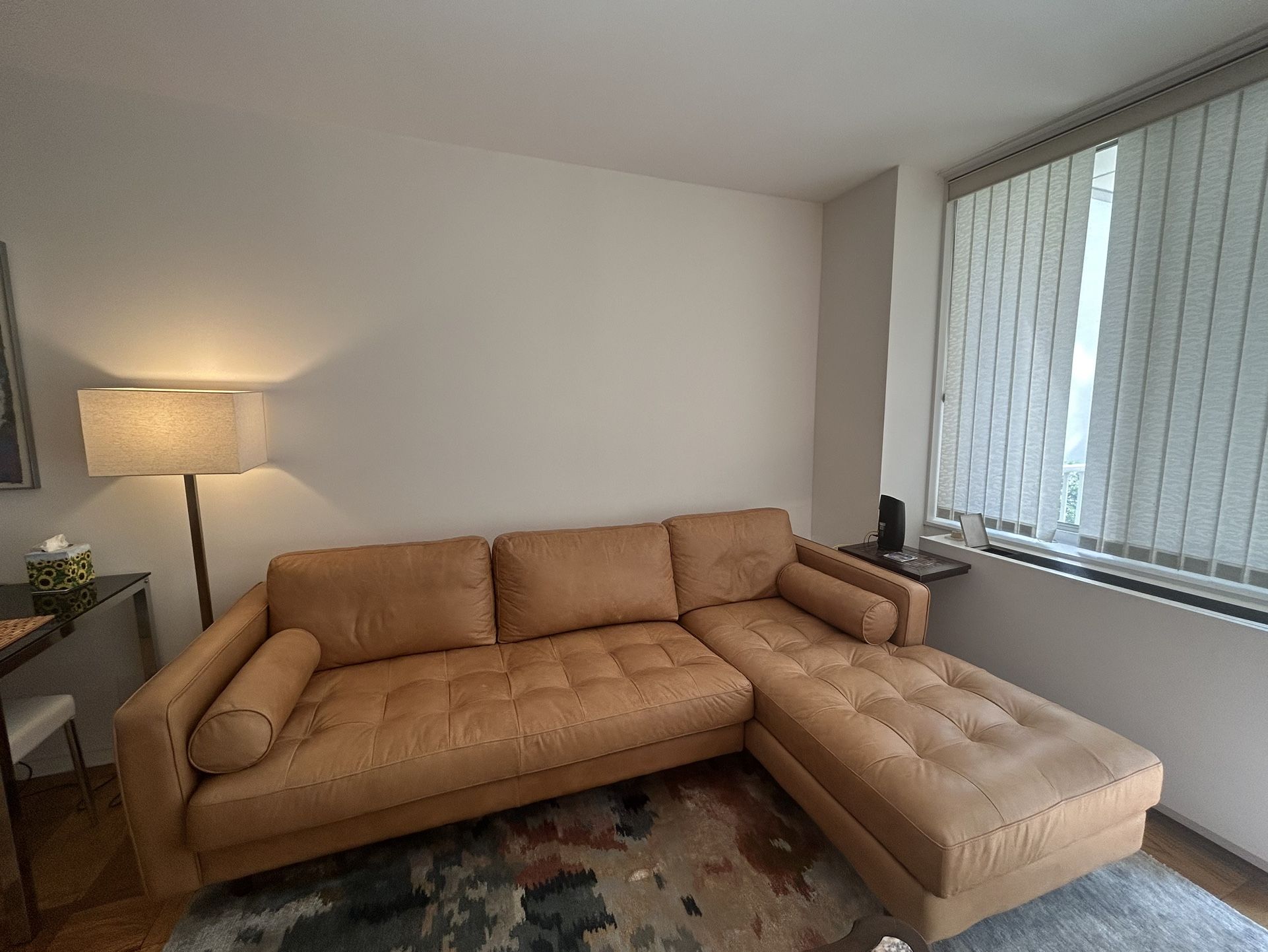 West Elm L Shaped Sectional Couch