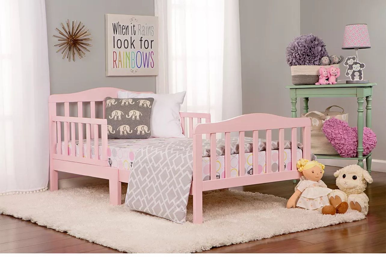 Pink Toddler Bed