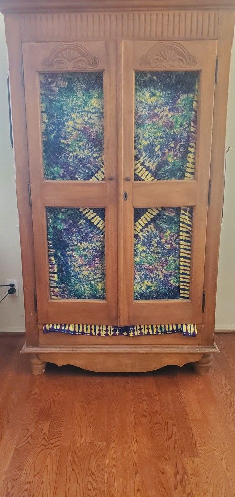 Antique Pie Keeper Cabinet