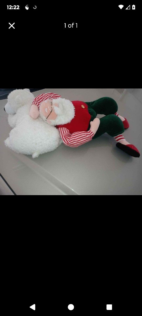 Santa Claus Sleeping And Snoring