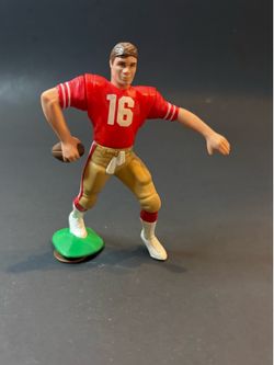 Joe Montana 49ers Starting Lineup NFL Figure Kenner 1988 Vtg