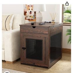 Dog Crate End Table (in-box)