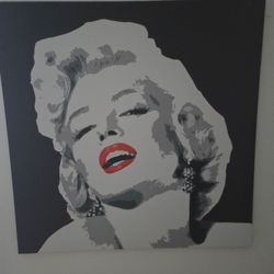 Marilyn Monroe Pop Art Canvas