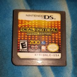 Special Edition Deal or No Deal (Nintendo DS, 2010) Cartridge Only Tested
