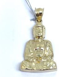 10Kt Yellow Gold Lady Buddha Pendant 4.50g 200237/18