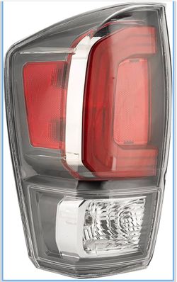 Tail Light Assembly Compatible With 2016-2023 To-yota Tacoma Left Driver Side Rear Brake Lamps Rear Brake Lamps With Bulb Inside Muscle Relaxation, Ea