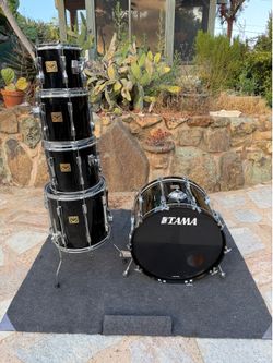 Tama artstar cordia 5pc drum set Kit piano black