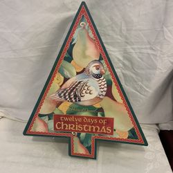 Vintage Christmas Tree  Shaped Harry & David