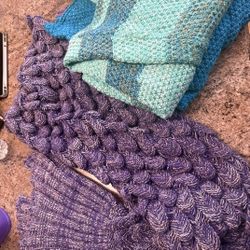 Mermaid Tail Blankets 