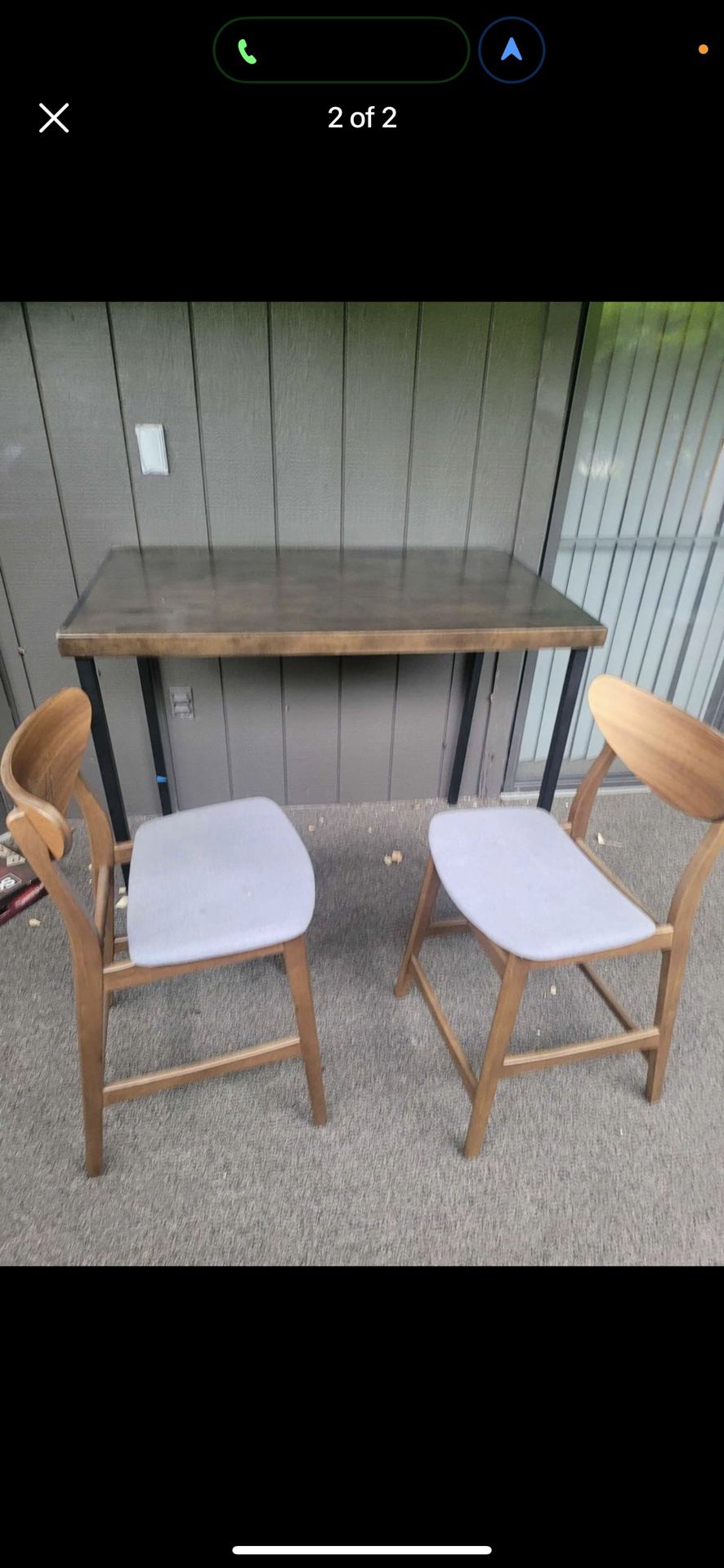 Table Wit 2 Chairs 