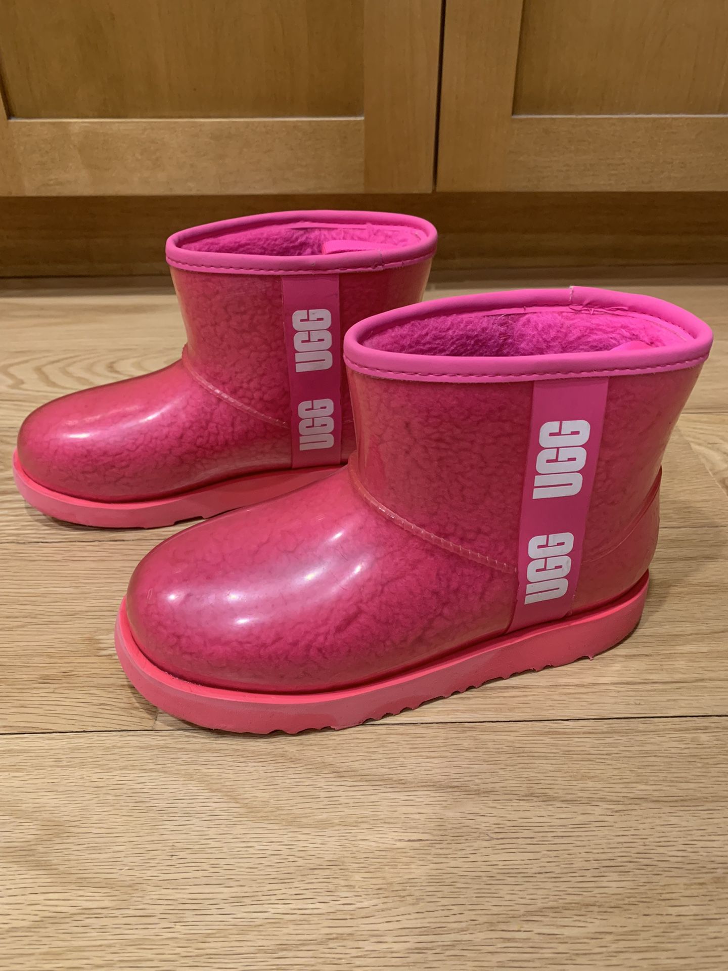UGG Classic Clear Mini Boot In Taffy Pink
