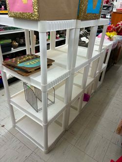 White shelves (3 of them for $30 plus tax)