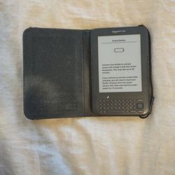 Amazon Kindle with Case 