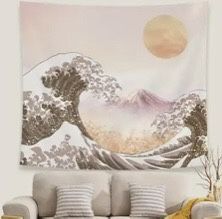Two Summer And Winter The Great Wave Tapestries